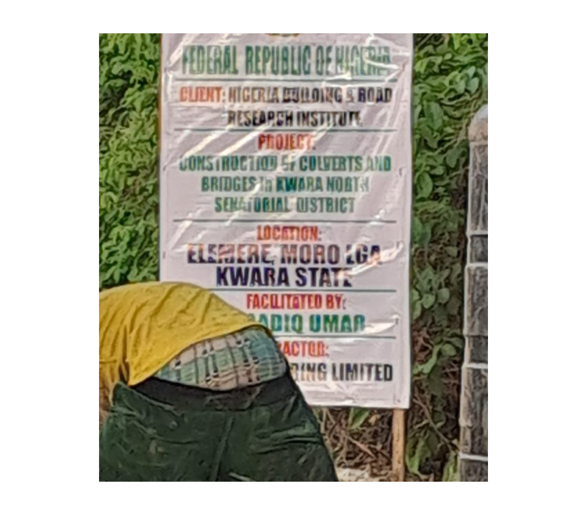 Construction of Culverts and Bridges in Kwara North Senatorial District